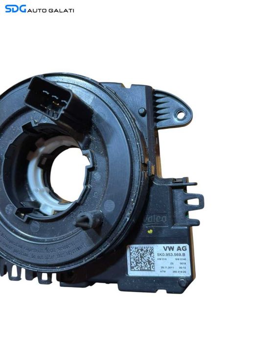 Banda Spira Spirala Panglica Volan Volkswagen Tiguan 2008 - 2018 Cod 5K0953569B [B3843]