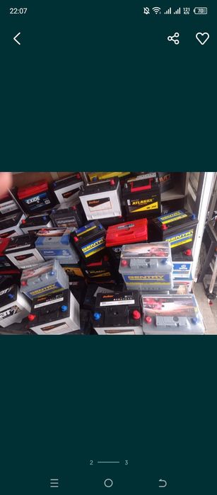 Akkumlyatorlar dostavka ustanovka bepul