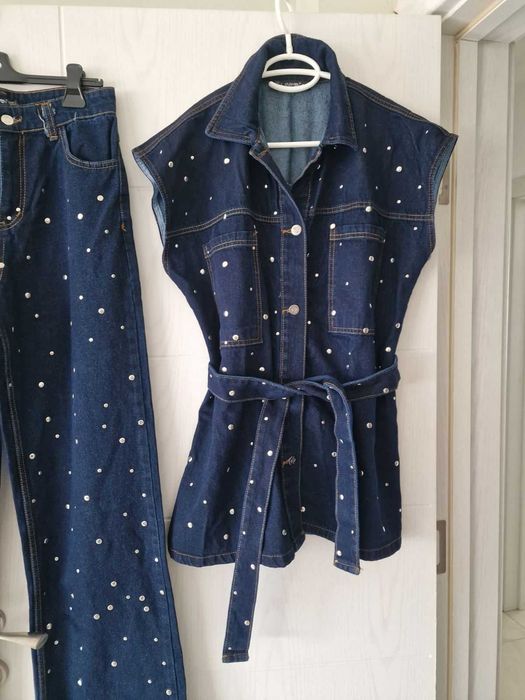 Trendyol сет от панталон и елек с колан