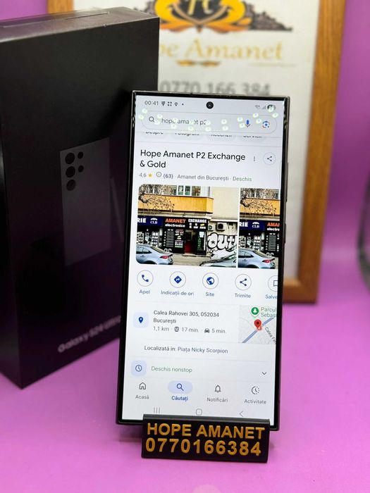Hope Amanet P2- SAMSUNG S24 ULTRA NOU/ 256GB/ 12GB RAM