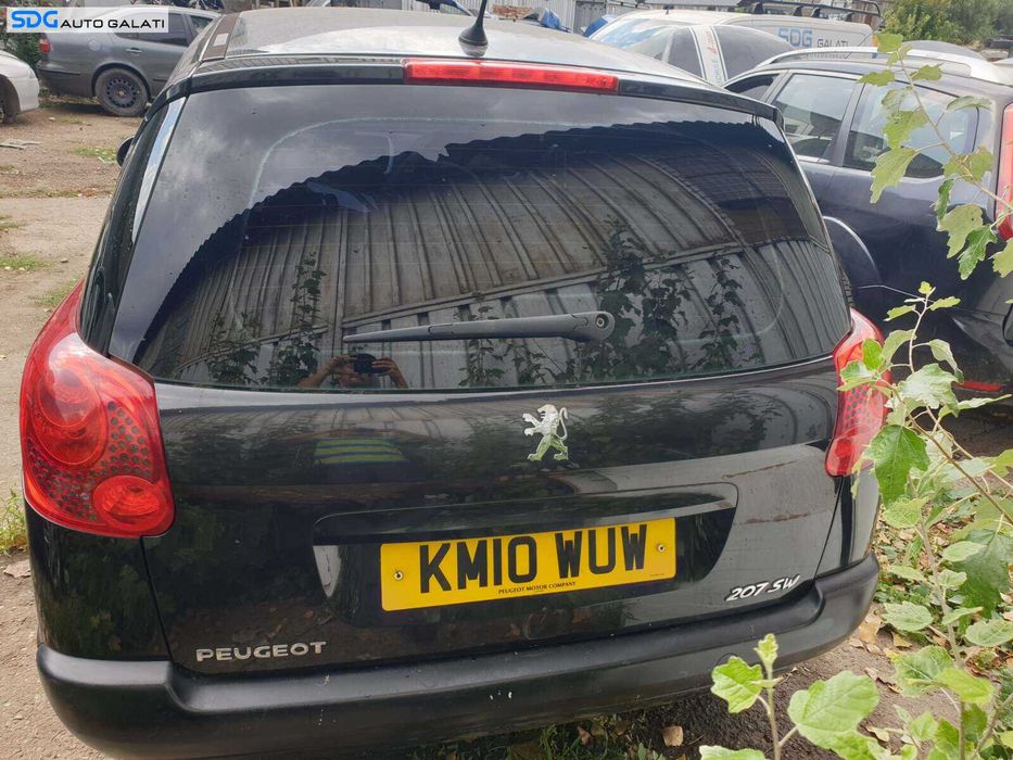 Haion Hayon Capota Portbagaj Dezehipat cu Luneta Geam Sticla cu Ondulatie Peugeot 207 SW Break Combi 2006 - 2014 Culoare EXL [Q1862]
