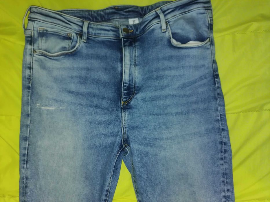 Макси слим накъсани дънки