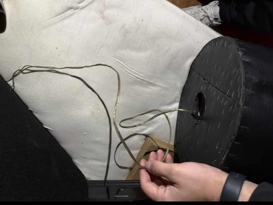 Vand subwoofer + amplificator kenwood