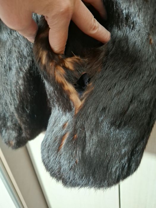 Haină de blană naturală