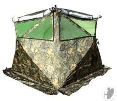 Палатка куб медведь 4. Комуфляж. Зима. Лето. Всесезоная. Россия