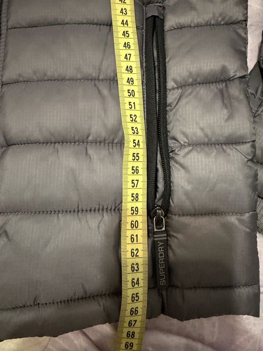 SUPERDRY сиво зимно яке