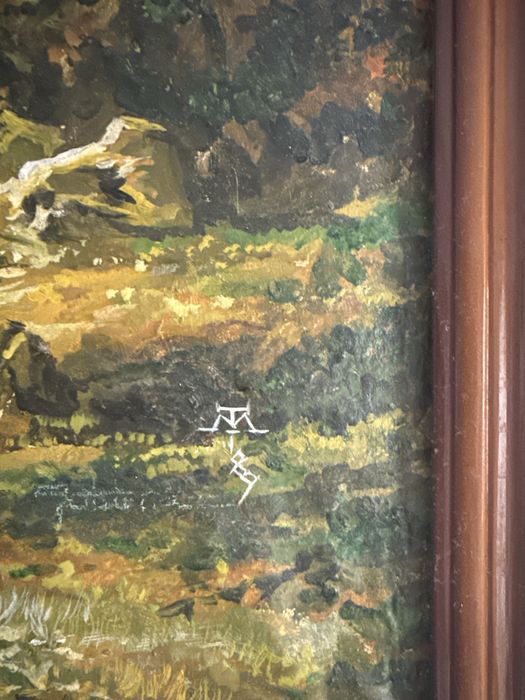 Tablou pictat manual