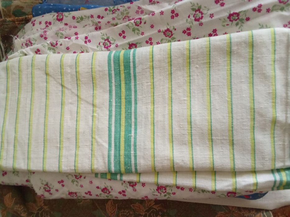 Полотенца лён новые