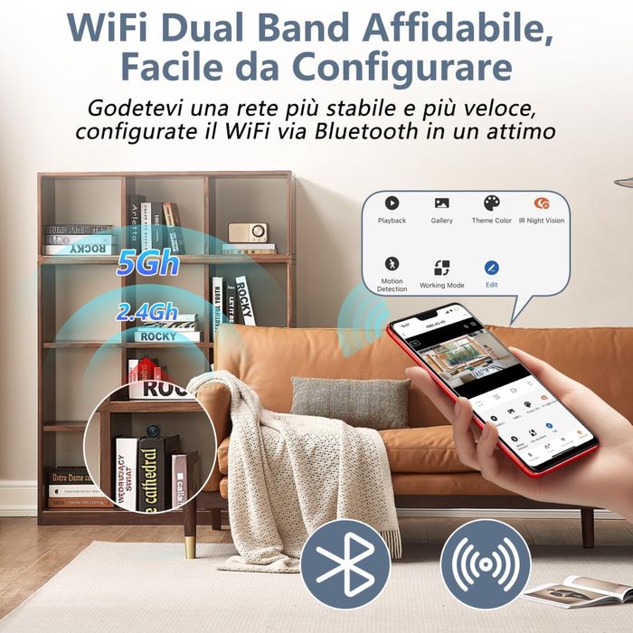 Скрита мини WiFi 1080P камера/DIY безжична шпионска камера/Tuya smart