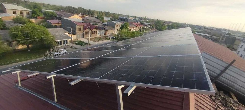 Quyosh panel podkluch ustanovka - установка солнечных панелей