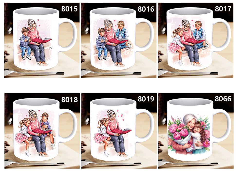 Чаши  и тениски за БАБА по наш или Ваш дизайн,със снимка и/или надпис-персонализиран подарък за празници,за Коледа,за рожден ден