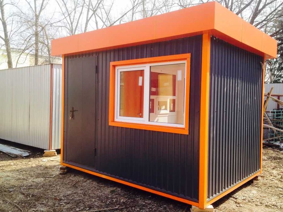 Будка охраны КПП на заказ