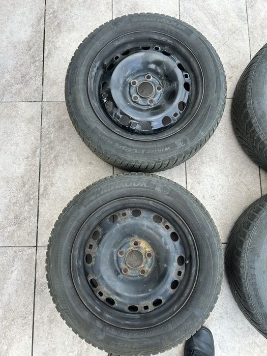 Jante tabla R15 cu anvelope de iarna