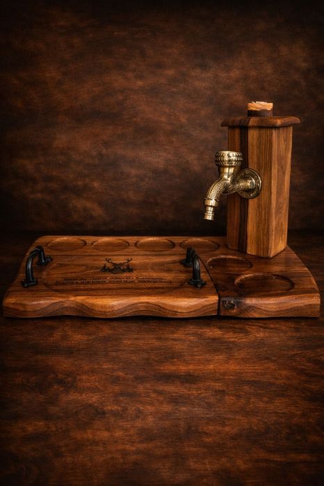 Диспенсър с отделящо плато за мезета