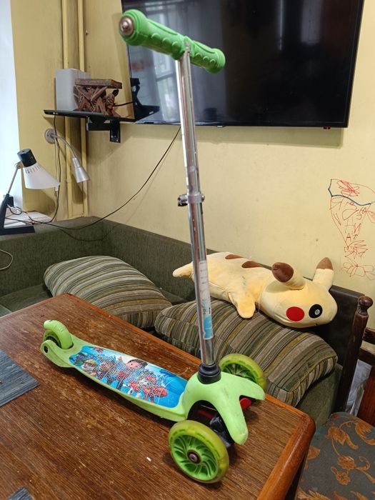 Велосипед детский и самокат