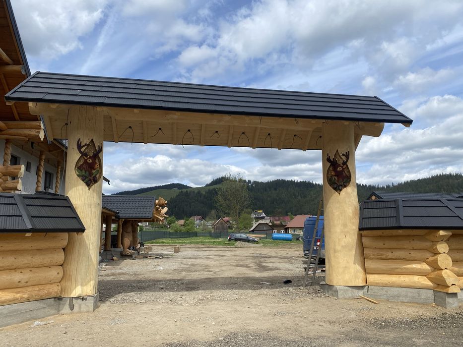 Stalpi poarta stalpi foisor