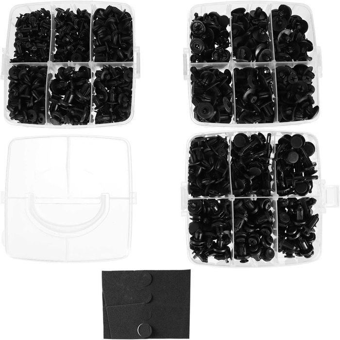 Комплект универсални щипки за Автомобил - 625 броя.