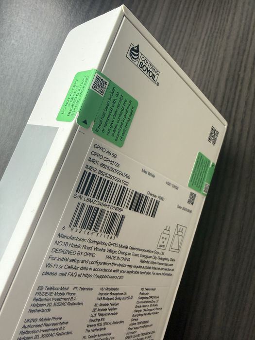 OPPO A5 5G Mist White