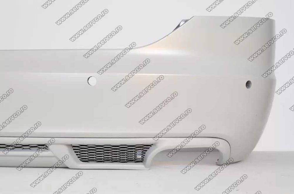 Prelungire spoiler tuning sport bara spate Audi A6 C6 4F ABT Sedan S line RS6 S6 2004-2008 ver. 2