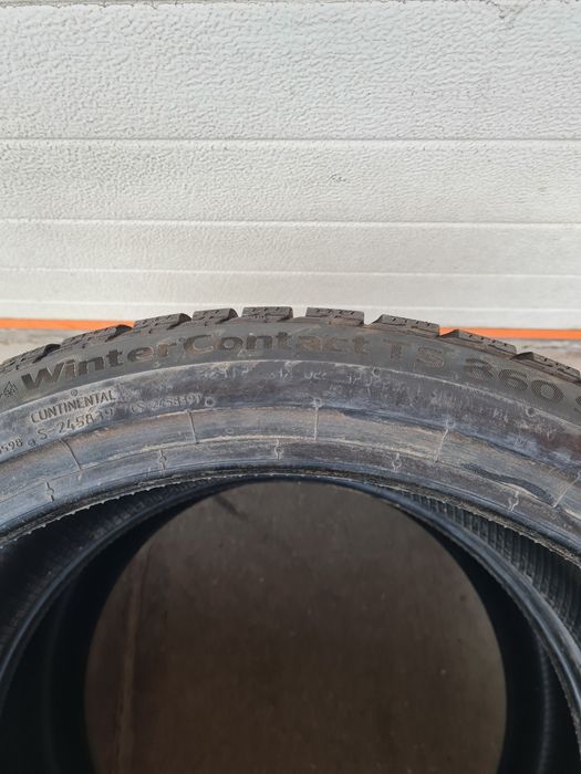 Зимни гуми 2 броя CONTINENTAL WinterContact TS860S 245 35 R19 дот 3720