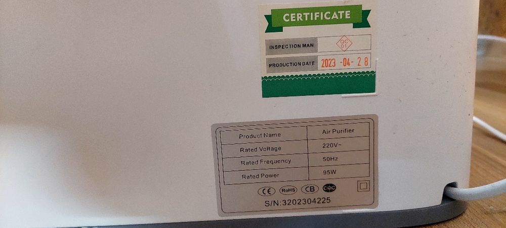 Пречиствател овлажнител йонизатор за въздух Attractive Oberon 488