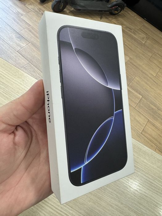 iPhone 16 Pro, 128GB, 5G, black ca nou