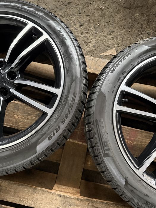 Jante originale Tesla model S  5x120 cu anvelope iarna 255/45 19