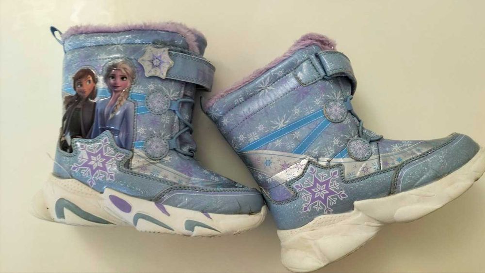 Детские зимние сапожки 31 размер (Frozen)