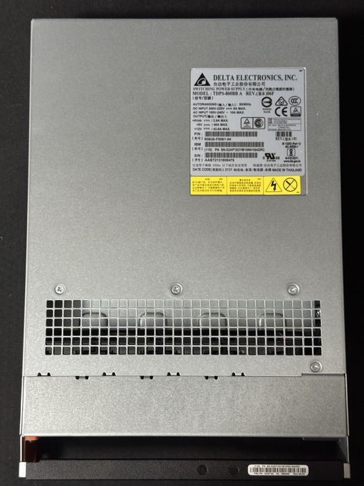 Surse server IBM Delta Electronics TDPS-800BB A 800W REV06F AN 2021