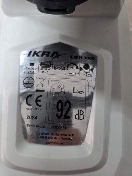 Tocator crengi electric IKRA ILWH 3000W