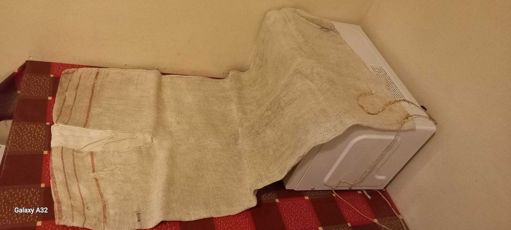 Saci vechi de iuta/canepa