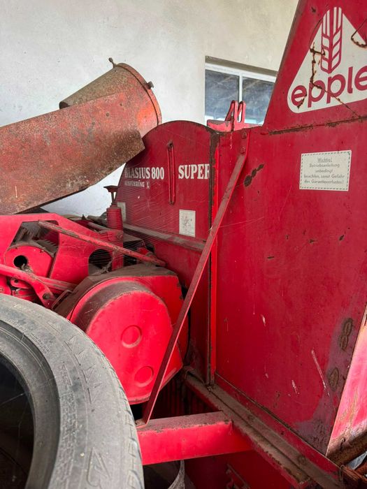 Tocător Coceni Profesional (Șișcă), Motor Electric Mare, Transmisie 3 Curele