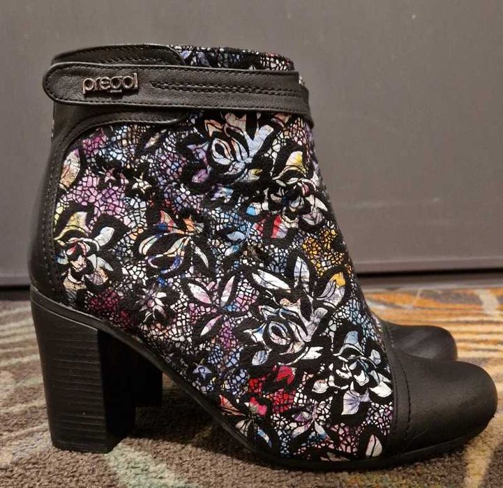 Ghete Prego, piele naturala, mărimea 37