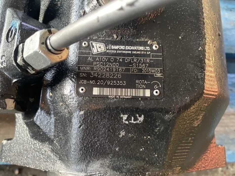 Pompa hidraulica AL A10V 0 74 pentru Buldoexcavator JCB 3CX, 4CX