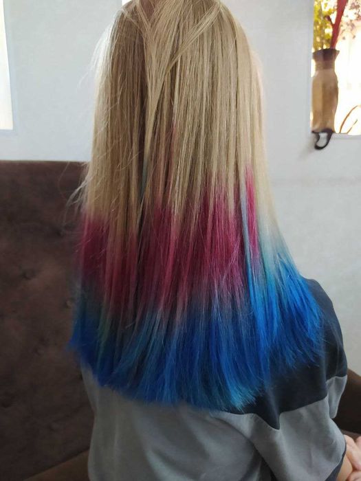 Осветление и окрашивание волос