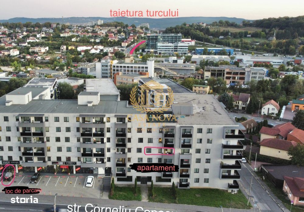 Apartament 2 camere 50 mp, zona Dambul Rotund,finisat modern