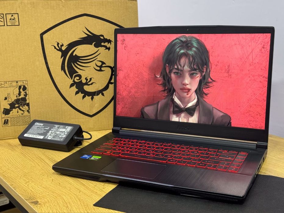 MSI GF63 THIN CORE I5 12GEN 144HZ gamming notebook