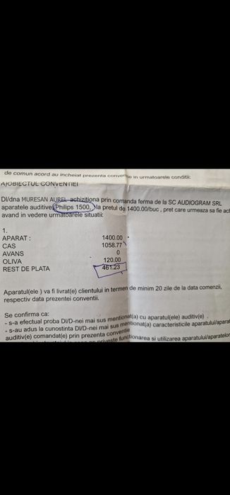 Aparat auditiv Philips hearlink 1500