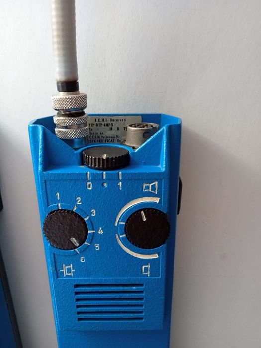 Stație veche Romaneasca IEBI model RTP-4MF-S, anii 80 Militie Comunism