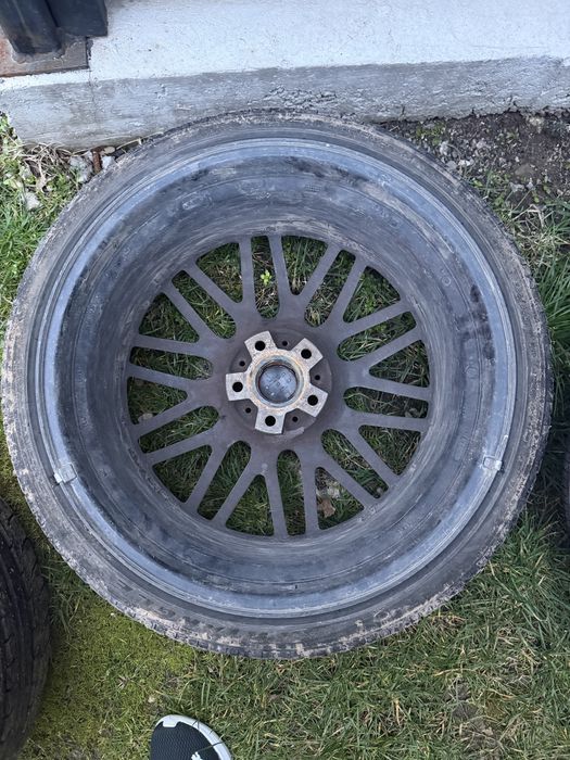 Джанти с гуми 19-ки 5x112 8.5j et35 mercedes/audi/vw