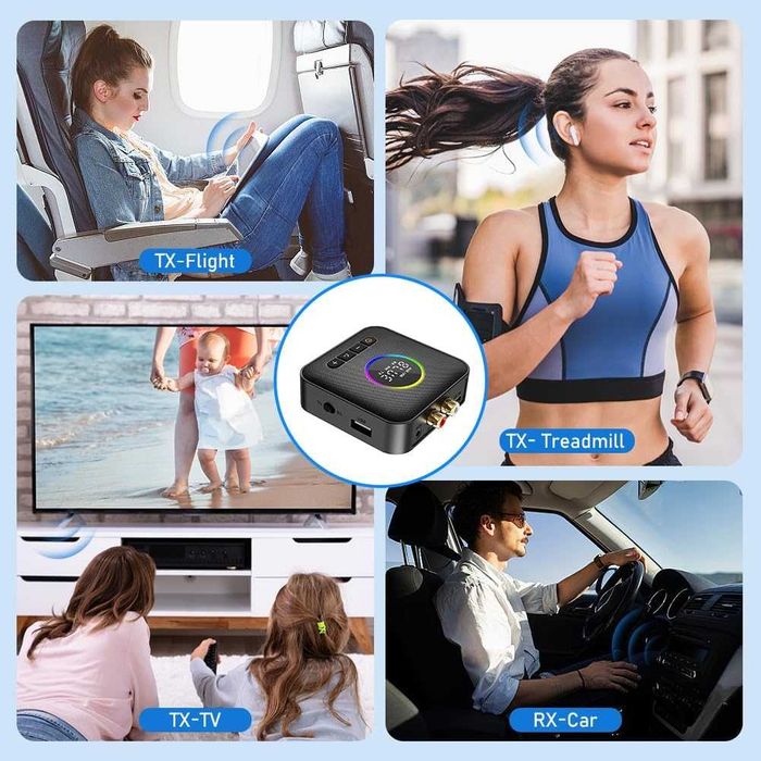 AXFEE Bluetooth 5.4 приемник за HiFi, Bluetooth аудио адаптер
