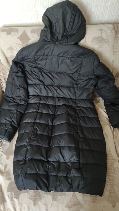 Пуховик черный базовый