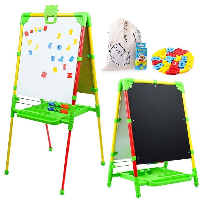 Мольберт детский двухсторонний