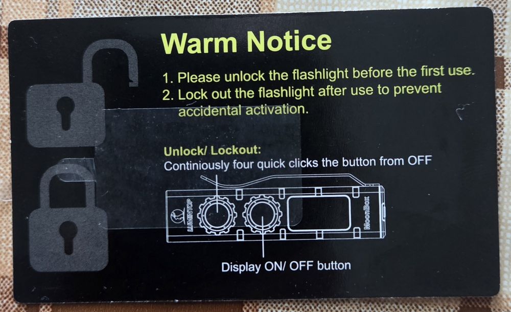 Lumintop moonbox 12 000 lumen