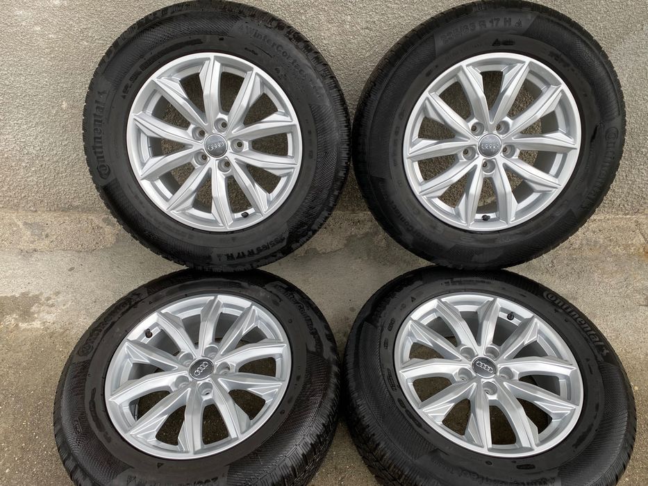 Jante originale Audi 17 cu anvelope de iarna