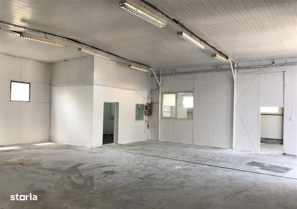 Spatiu industrial 200 mpTractorul