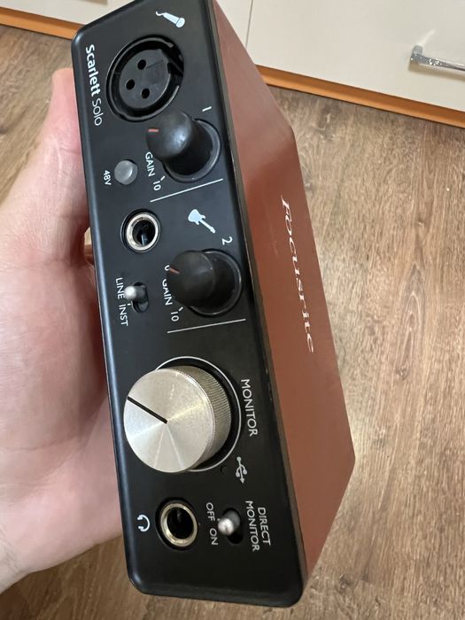 Focusrite solo studio