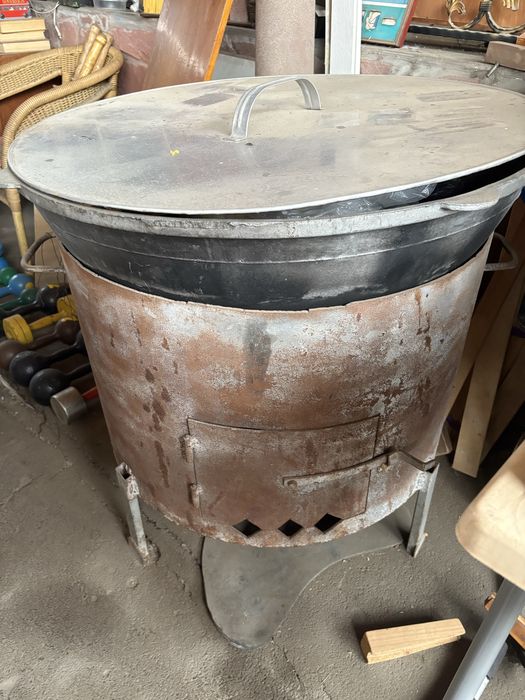 Продам казан с печкой