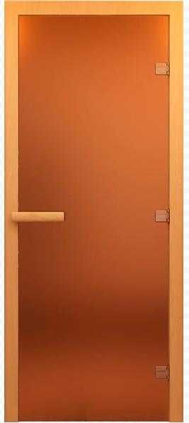 Стеклянная дверь для сауны