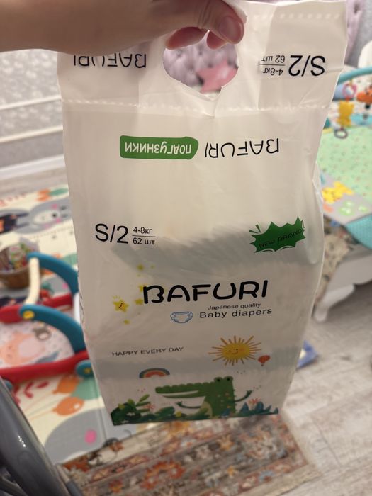 Памперсы детские размер s